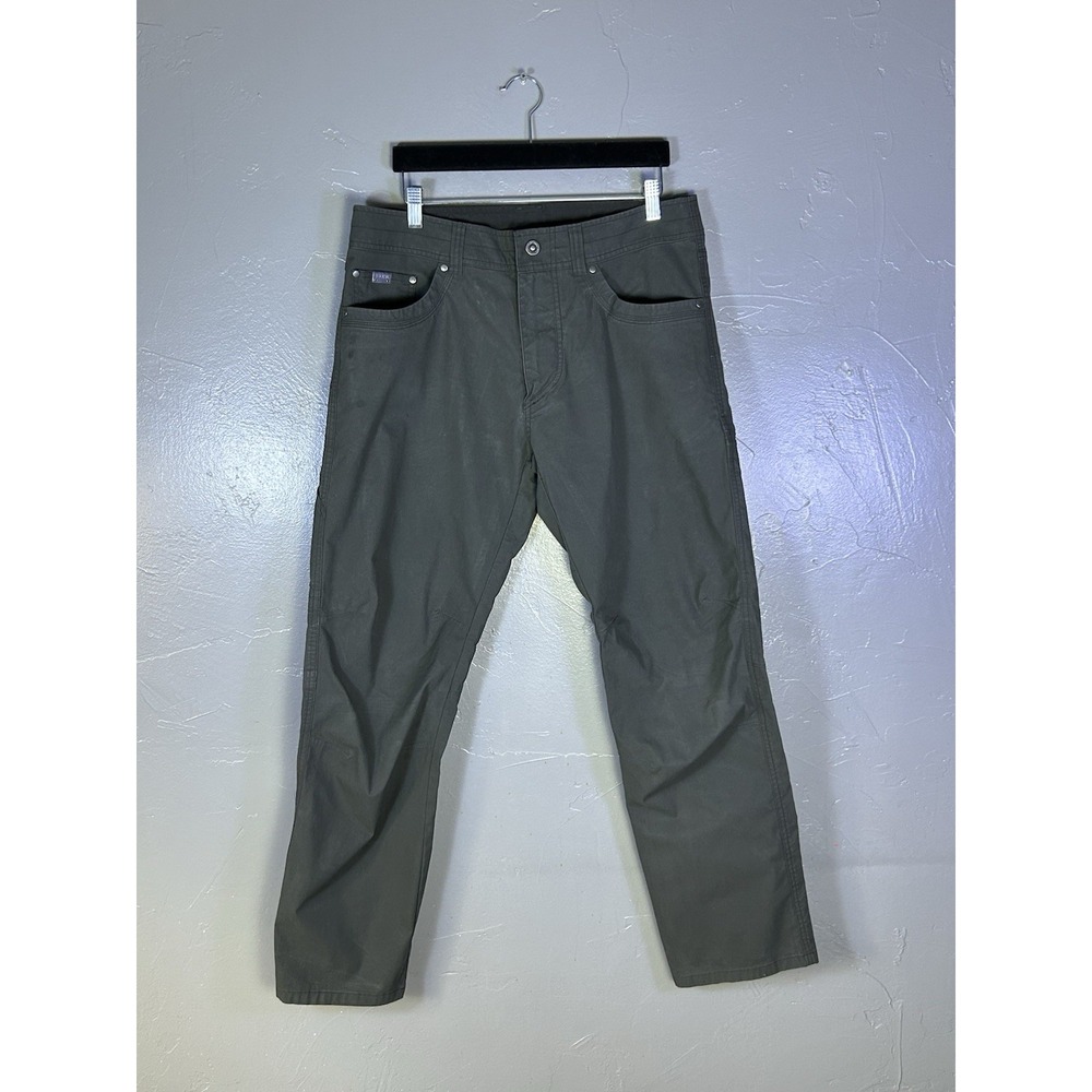 Kuhl Revolvr Pants Mens 34x32 Gray Hiking Outdoor Workwear Utility